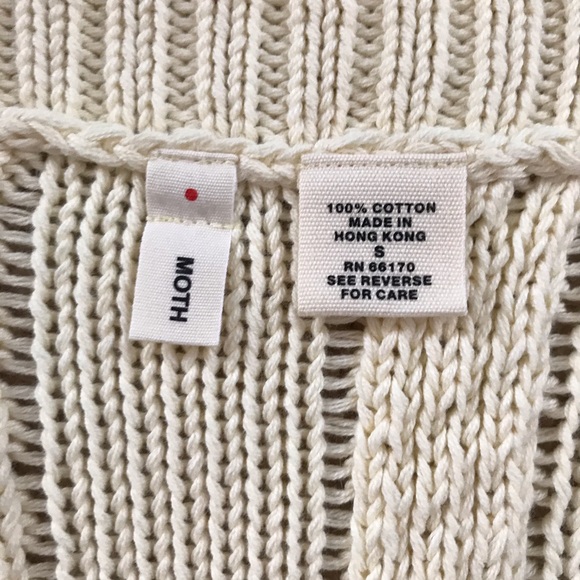 Anthropologie, Moth Chunky Knit Wrap - Picture 8 of 8